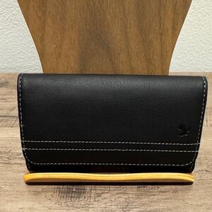 Black and Tan Belt Clip Cell Phone or Sunglasses Holder